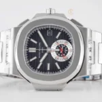 Patek Philippe Nautilus Chronograph 5980/1A-014 40.5mm Black-Blue Dial – VIP Version - Image 4