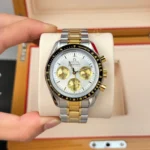 Omega Speedmaster Moonwatch Professional 310.20.42.50.02.001 42mm White Dial Demi Yellow Gold – VIP Version - Image 3
