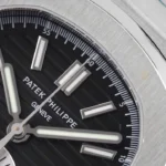 Patek Philippe Nautilus Chronograph 5980/1A-014 40.5mm Black Dial with Leather Strap – VIP Version - Image 5