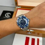 Omega Seamaster Diver James Bond 60th Anniversary 210.30.42.20.03.002 42mm Blue Dial Steel – VIP Version - Image 4