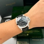 Panerai Luminor Quaranta BiTempo PAM01365 40mm Black Dial Steel – VIP Version - Image 6