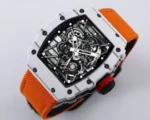 Richard Mille RM35-01 Rafa Cacbon NTPT Orange Strap 42mm – VIP Version - Image 3