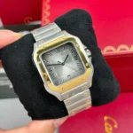 Cartier Santos De Cartier CRW2SA0030 Demi Yellow Gold – VIP Version - Image 4