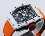 Richard Mille RM35-01 Rafa Cacbon NTPT Orange Strap 42mm – VIP Version - Image 6