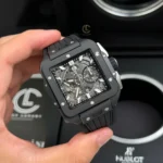 Hublot Square Bang Unico 821.CI.0170.RX 821CI0170RX 42mm Black Dial Ceramic – VIP Version - Image 5