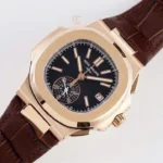 Patek Philippe Nautilus Chronograph 5980/1AR-001 40.5mm Black Dial – VIP Version - Image 2