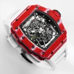 Richard Mille RM35-02 Rafael Nadal Red White Strap Carbon – VIP Version - Image 3