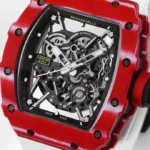 Richard Mille RM35-02 Rafael Nadal Red White Strap Carbon – VIP Version - Image 4
