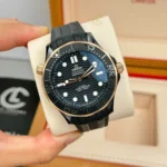 Omega Seamaster Diver 210.62.44.20.01.001 42mm Black Dial Ceramic – VIP Version - Image 2