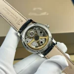 Jaeger Lecoultre Master UltraThin Tourbilon 40mm Blue Dial Steel – VIP Version - Image 12