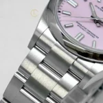 Rolex Oyster Perpetual 36mm 126000 Pink Candy Dial Steel – VIP Version - Image 4