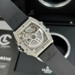 Hublot Spirit Of Big Bang 642.NX.7170.RX 642NX7170RX 44mm Blue Dial Titanium V2 – VIP Version - Image 8