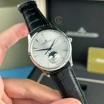 Jaeger Lecoultre Master UltraThin Moon 40mm sliver Dial Steel – VIP Version - Image 2