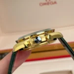 Omega Speedmaster Moonwatch Professional 42mm 310.63.42.50.10.001 Green Dial Yellow Gold – VIP Version - Image 5