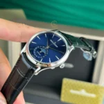 Jaeger Lecoultre Master UltraThin Moon 40mm Blue Dial Steel – VIP Version - Image 3