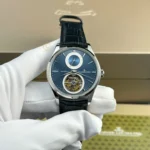 Jaeger Lecoultre Master UltraThin Tourbilon 40mm Blue Dial Steel – VIP Version