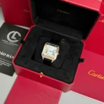 Cartier Santos-Dumont 43.5mm W2SA0011 43.5mm x 31.4mm Demi Rose Gold – VIP Version - Image 9