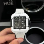 Hublot Square Bang Unico 821.HX.0170.RX 821HX0170RX 42mm White Dial Ceramic – VIP Version - Image 4