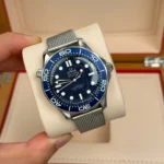 Omega Seamaster Diver James Bond 60th Anniversary 210.30.42.20.03.002 42mm Blue Dial Steel – VIP Version - Image 2