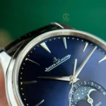 Jaeger Lecoultre Master UltraThin Moon 40mm Blue Dial Steel – VIP Version - Image 5