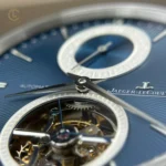 Jaeger Lecoultre Master UltraThin Tourbilon 40mm Blue Dial Steel – VIP Version - Image 6