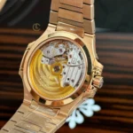 Patek Philippe Nautilus 7118/1R-001 35.2mm White Dial Rose Gold – VIP Version - Image 4