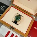 Omega Speedmaster Moonwatch Professional 42mm 310.63.42.50.10.001 Green Dial Yellow Gold – VIP Version - Image 9