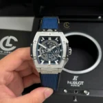 Hublot Spirit Of Big Bang 642.NX.7170.RX 642NX7170RX 44mm Blue Dial Titanium V2 – VIP Version - Image 3