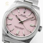Rolex Oyster Perpetual 36mm 126000 Pink Candy Dial Steel – VIP Version - Image 2
