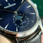 Jaeger Lecoultre Master UltraThin Moon 40mm Blue Dial Steel – VIP Version - Image 4