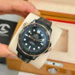 Omega Seamaster Diver 210.62.44.20.01.001 42mm Black Dial Ceramic – VIP Version - Image 3