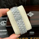 Patek Philippe Nautilus 5711/1A 40mm Full Moissanite – Customize Diamod - Image 10
