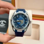 Omega Seamaster Aqua Terra Worldtimer 43mm Blue Dial – VIP Version - Image 6