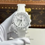 Omega Speedmaster Dark Side of The Moon White Side of the Moon 311.93.44.51.04.002 44.25 White Ceramic – VIP Version - Image 2