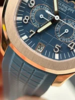 Patek Philippe Aquanaut 5261A Moonphase Tifany Blue Rose 40mm – VIP Version - Image 5