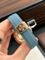 Patek Philippe Aquanaut 5261A Moonphase Tifany Blue Rose 40mm – VIP Version - Image 9