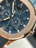 Patek Philippe Aquanaut 5261A Moonphase Tifany Blue Rose 40mm – VIP Version - Image 7