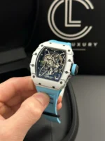Richard Mille RM35-01 Rafa Cacbon NTPT Blue Strap 42mm – VIP Version - Image 4