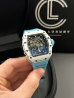 Richard Mille RM35-01 Rafa Cacbon NTPT Blue Strap 42mm – VIP Version - Image 3