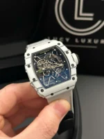 RICHARD MILLE RM35-01 Rafa White Cacbon NTPT 42mm – VIP Version - Image 4