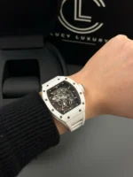 Richard Mille RM055 Manual Winding Bubba Watson 42mm White Ceramic V5 2026 – VIP Version - Image 5