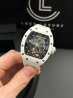 Richard Mille RM055 Manual Winding Bubba Watson 42mm White Ceramic V5 2026 – VIP Version - Image 4
