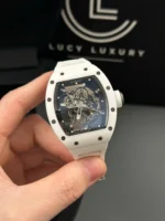 Richard Mille RM055 Manual Winding Bubba Watson 42mm White Ceramic V5 2026 – VIP Version - Image 3