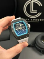Richard Mille RM055 Asia Manual Winding Bubba Watson Carbon 42MM Blue – VIP Version - Image 3