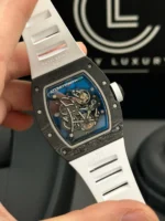 Richard Mille RM055 Asia Manual Winding Bubba Watson Carbon 42MM Blue – VIP Version - Image 8