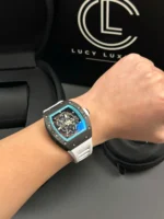 Richard Mille RM055 Asia Manual Winding Bubba Watson Carbon 42MM Blue – VIP Version - Image 6