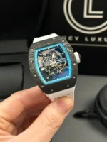 Richard Mille RM055 Asia Manual Winding Bubba Watson Carbon 42MM Blue – VIP Version - Image 2