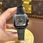 Cartier Santos Large Skeleton Black 39mm – VIP Version - Image 2