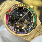 Audemars Piguet Royal Oak Frosted Gold Double Balance Wheel Openworked 15412Ba.Yg.1224Ba.01 41mm – VIP VERSION - Image 5