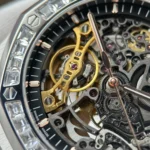 Audemars Piguet Royal Oak Frosted Gold Double Balance Wheel Openworked 41mm benzen Baugette – VIP VERSION - Image 4